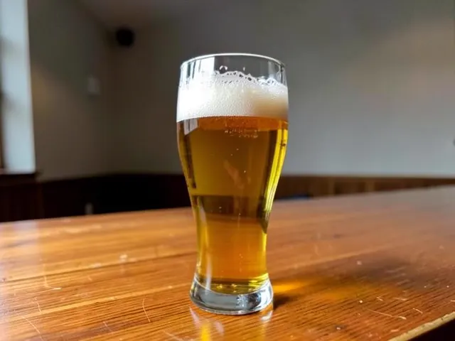 Bier im Restaurant Alsterschleuse Tangstedt