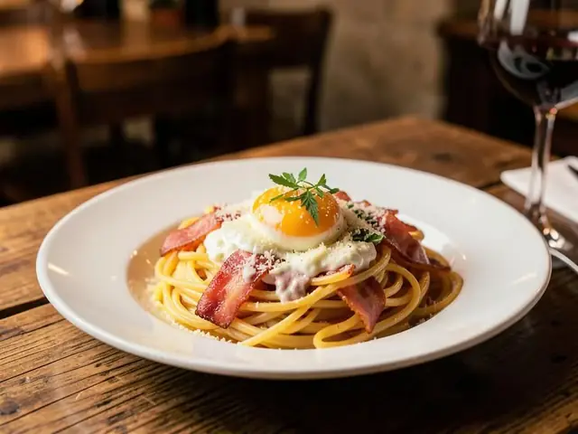 Pasta im italienischen Restaurant Tangstedt