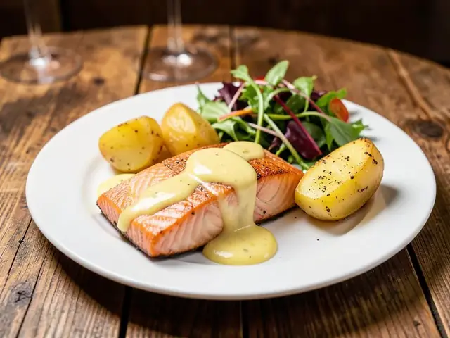 Lachsfilet mit Zitronenbutter – Fischgerichte Tangstedt